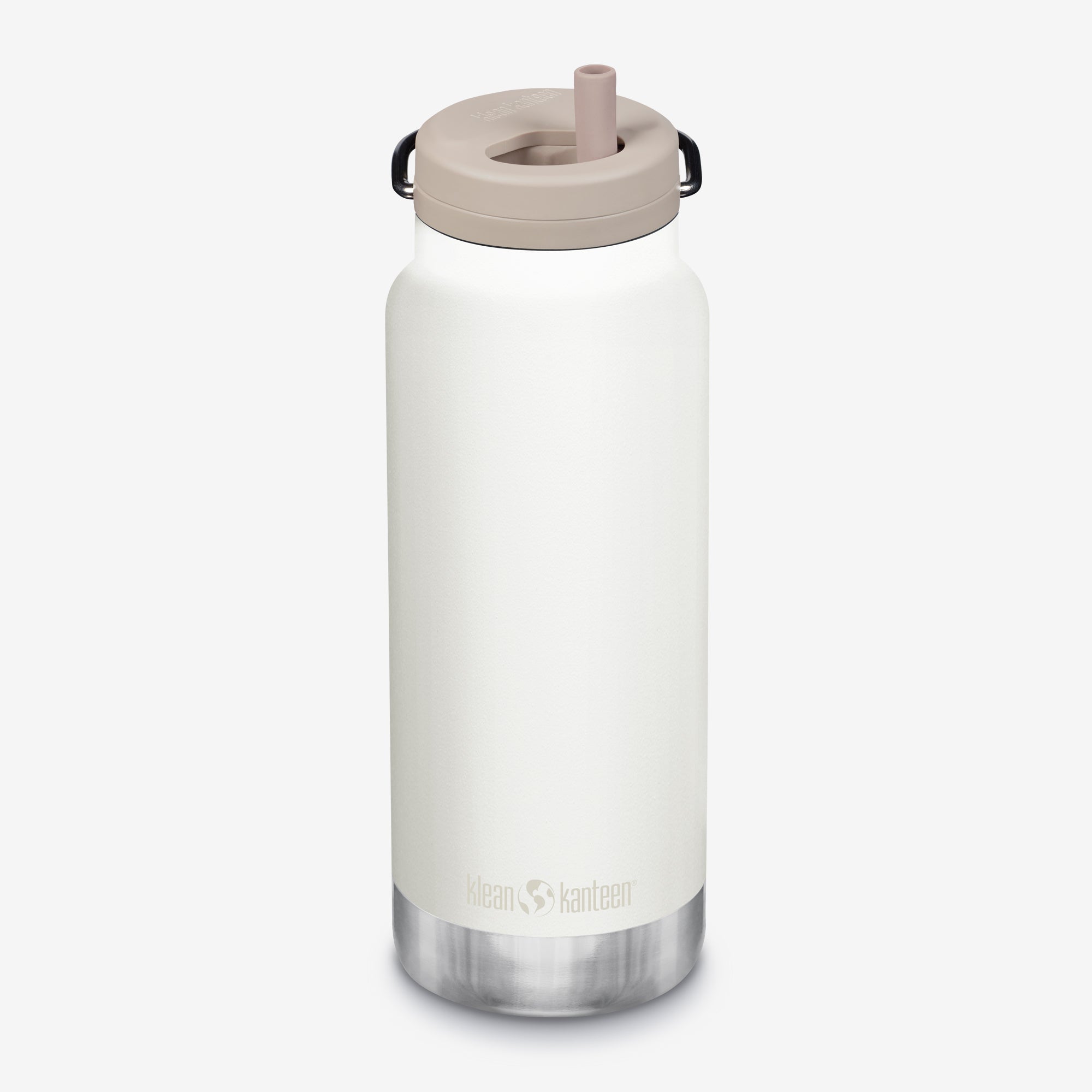 32 oz Water Bottle with Straw - Tofu white