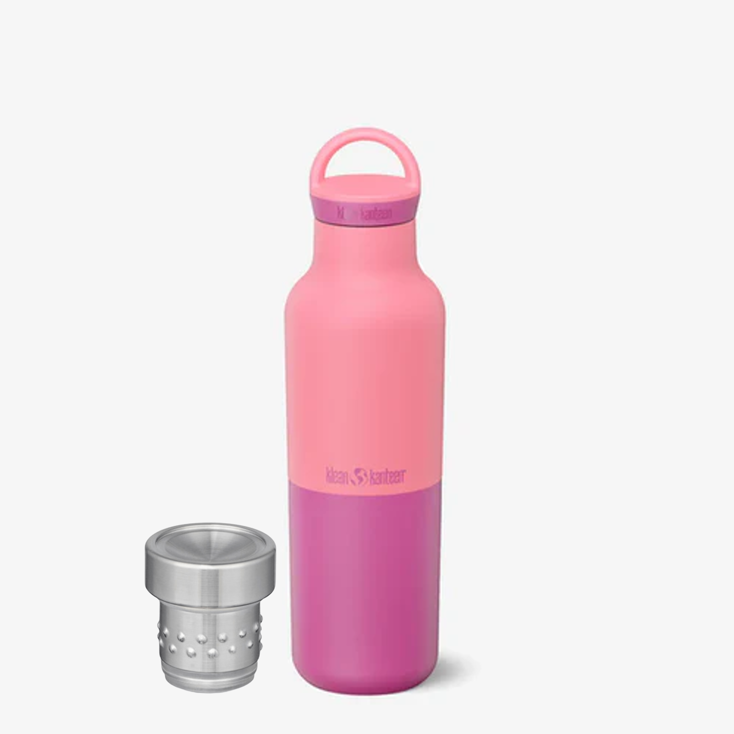 Pack de Botella Térmica Classic Rise Vac 592 ML con Tapa Loop + Tapa TKPro