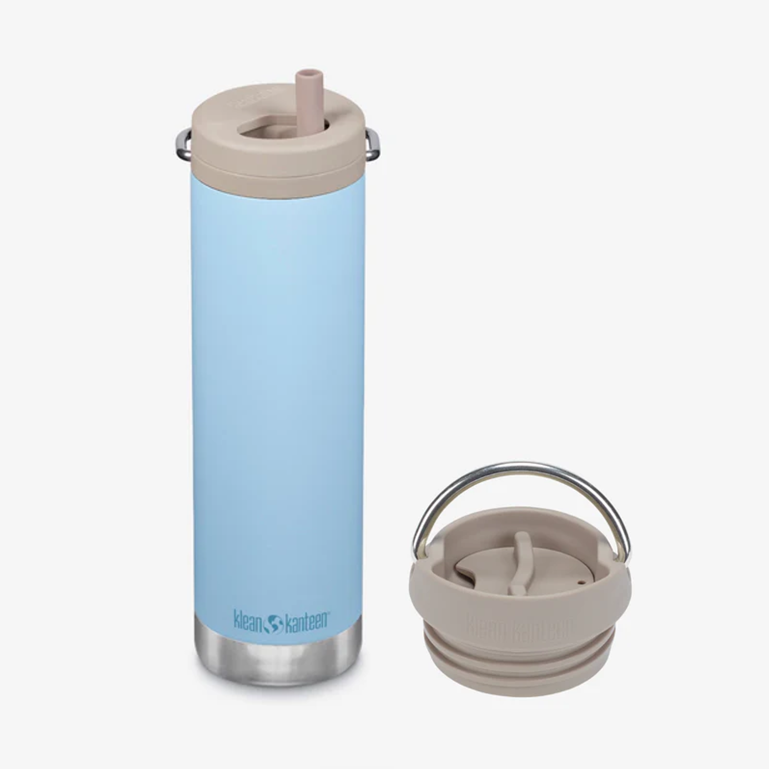 Pack de Botella Térmica TKWide de 592 ML con Tapa Twist + Tapa de Café