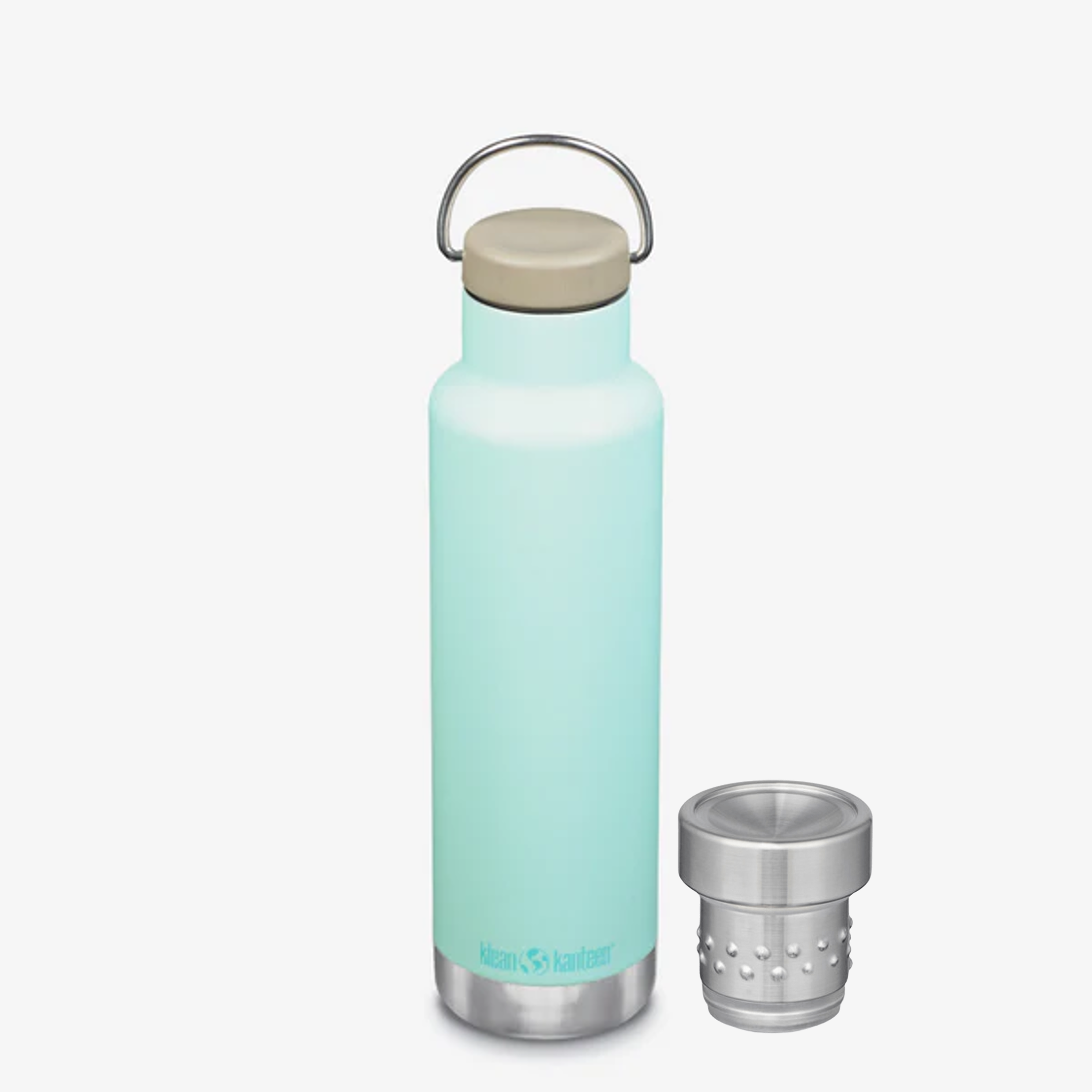 Pack de Botella Térmica Classic Insulated de 592 ML con Tapa Loop + Tapa TKPro