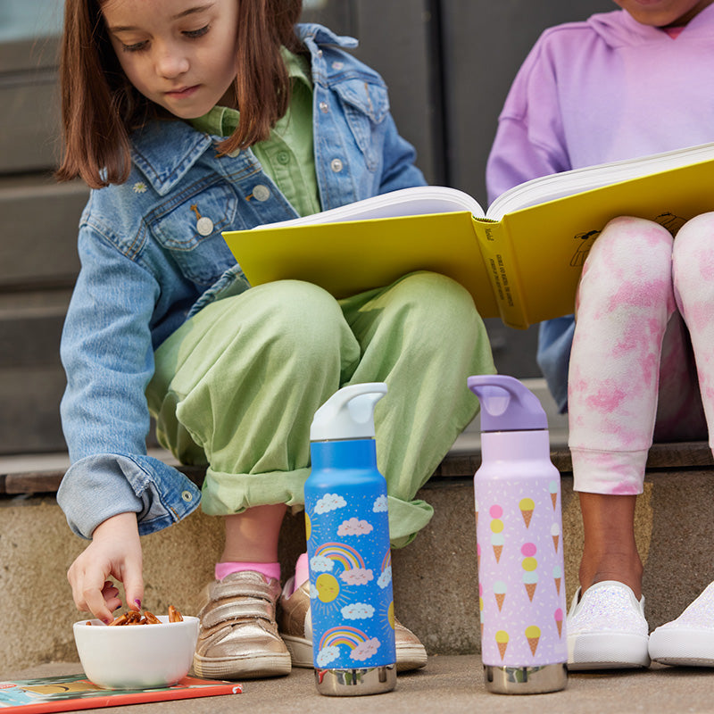 Botella Térmica de Niños Classic Insulated de 355 ML con Bombilla