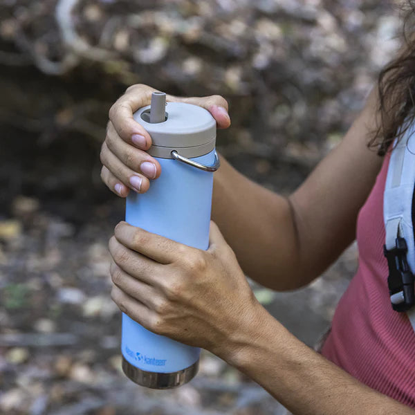 Pack de Botella Térmica TKWide de 592 ML con Tapa Twist + Tapa de Café